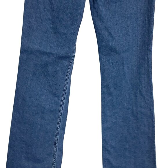 Y2K Levis Womens Bootcut Blue Denim Jeans Medium Wash Stretch Cotton Blend Size - Picture 8 of 10